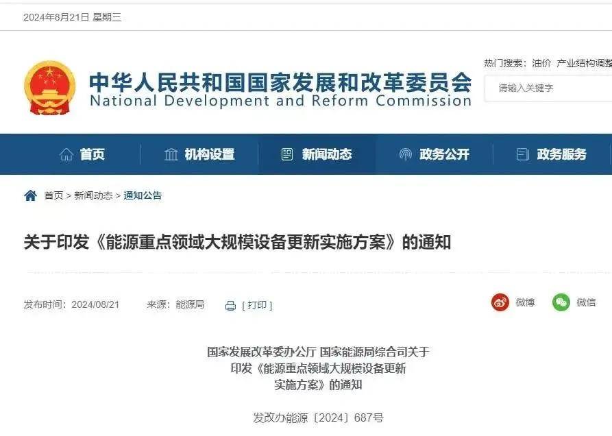 国家发改委、国家能源局重磅发布！对光伏提出明确要求