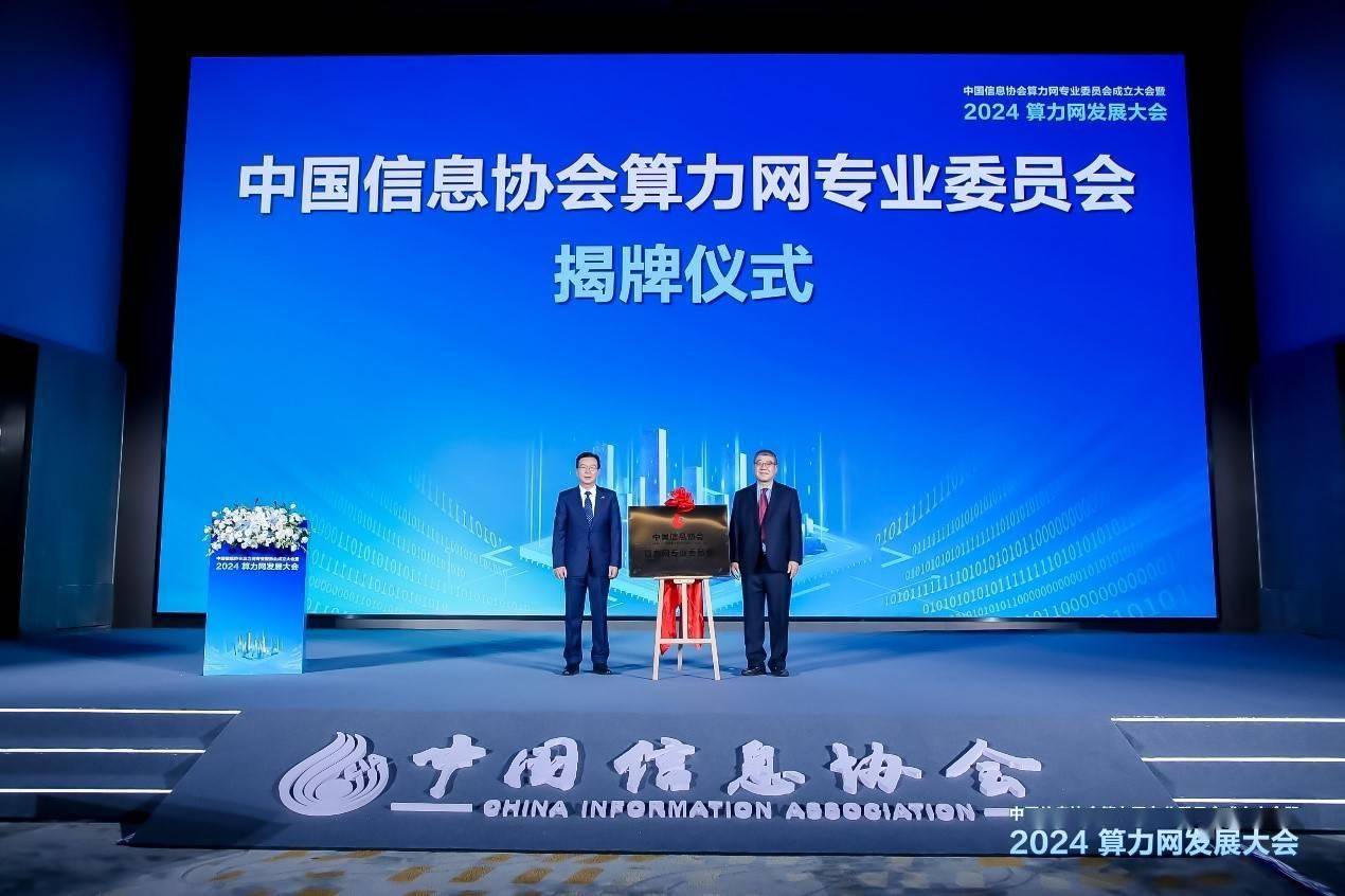 推动全国一体化算力网建设，中国信息协会算力网专业委员会成立 | 最前线